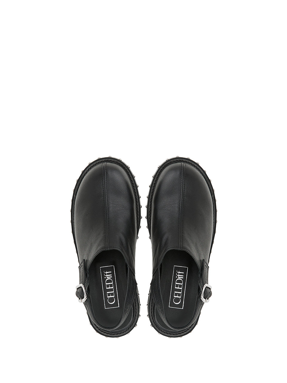 barnet stud clogs_black