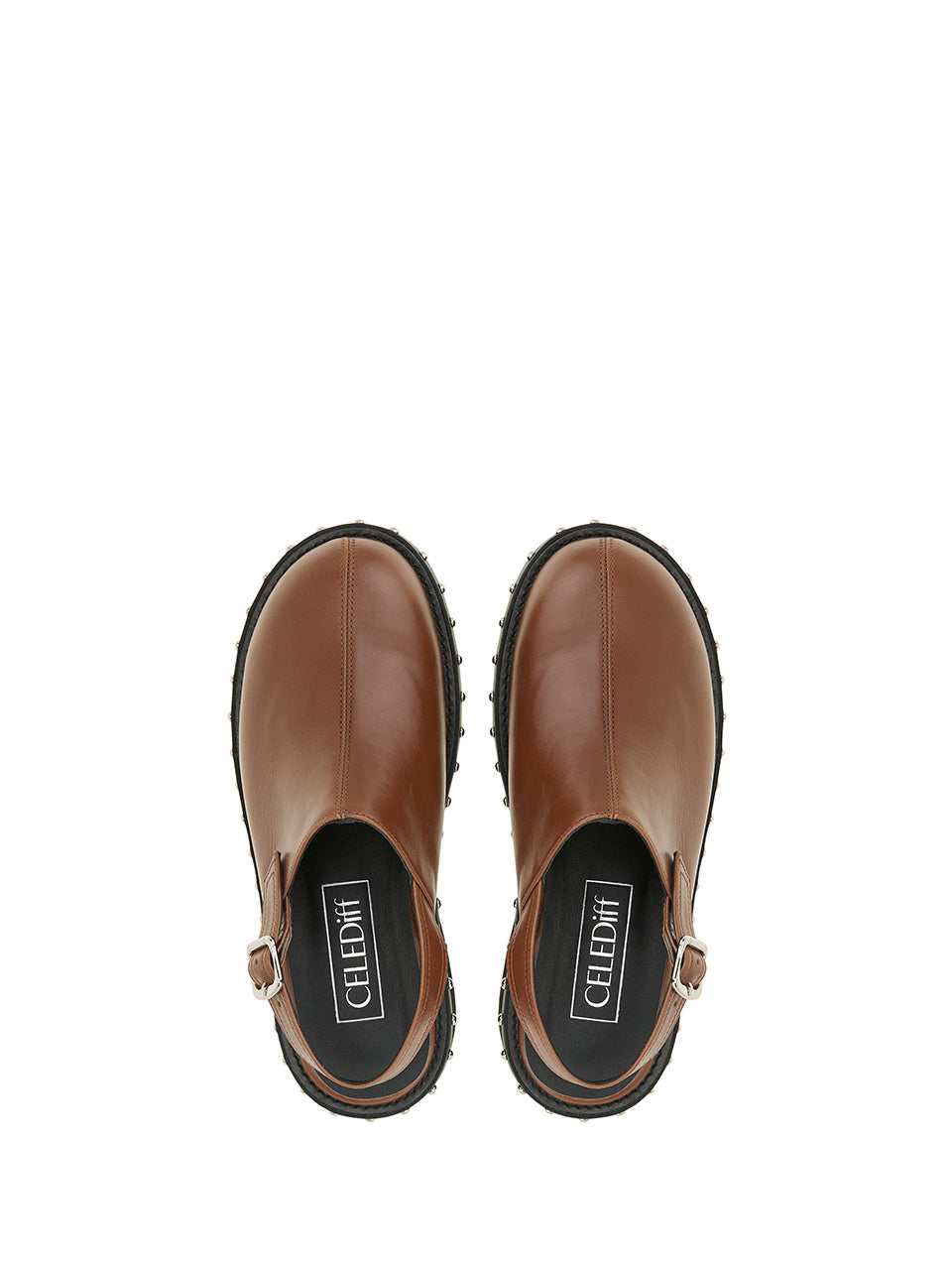 barnet stud clogs _brown